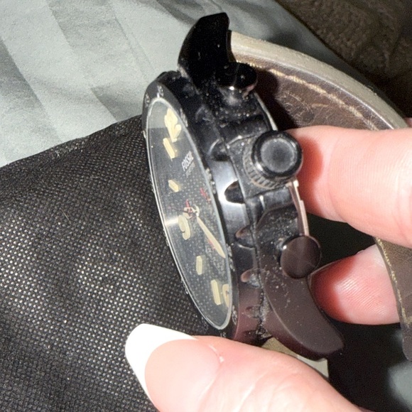 Fossil Watch Nate JR1487 Men's BROWN - Picture 7 of 10